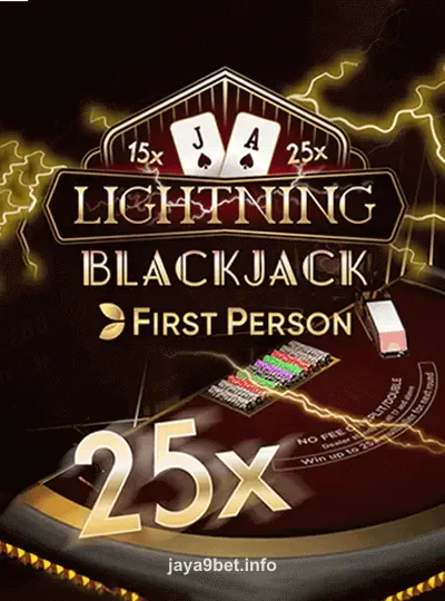 jaya9 First Person Lightning Blackjack